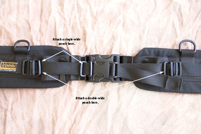 B541 Belt Cross-over Adapter Attached To Belt