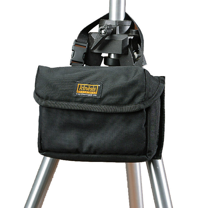 This pouch can be attached to a tripod for convenient field (smaller F169 shown).