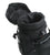 D-shaped profile of case. Zippered pocket under lid.