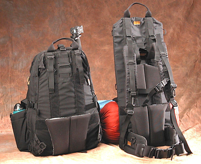 Old style Journeyman pack & Heavy-duty Frame Compared