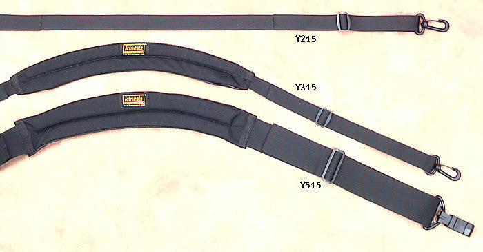 All of our shoulder straps for comparison