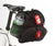 Many accessories can attach to this bag (although on future models we may omit the secondary light attachment on the front pocket — placing lights on your down tubes is usually better).