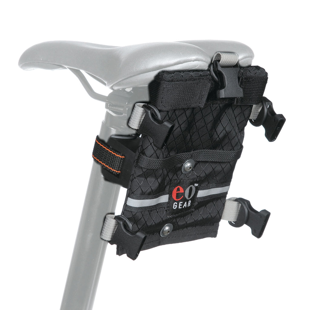 We typically recommend a Dual-mount bracket for use with the Rolltop bags.