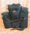 Two lens pouches can be attached to either side of a holster case (C640 shown) and stabilized with a Y205 strap or a pair of Y305 straps.