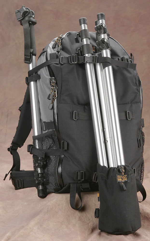 Attach a tripod with the Y204 strap & T317 pouch.