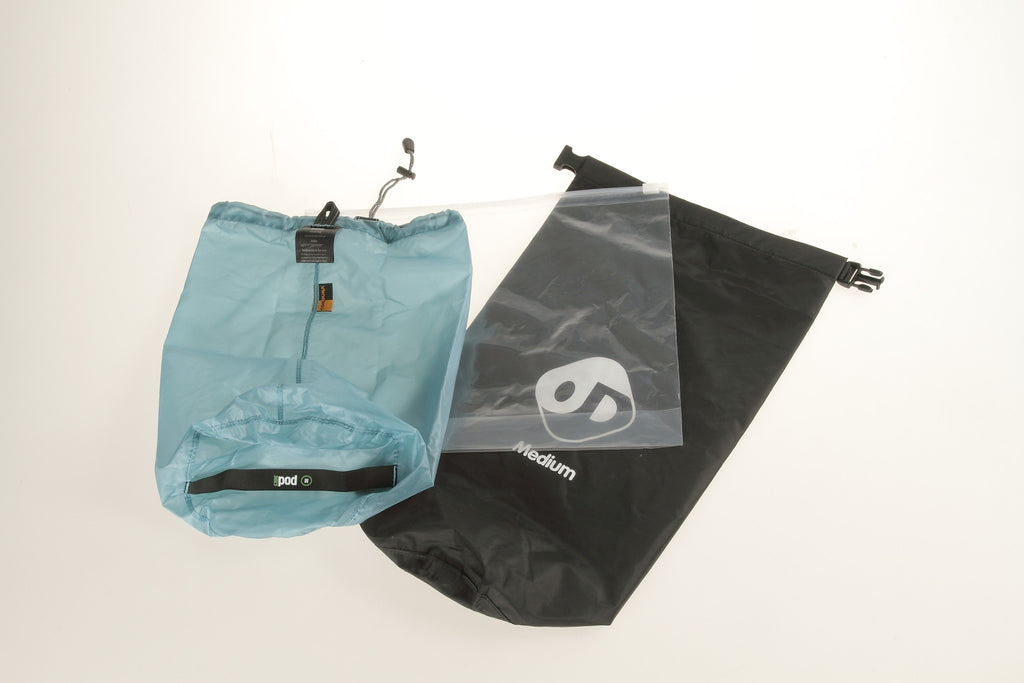 Accessory bags can be added as waterproof inserts.